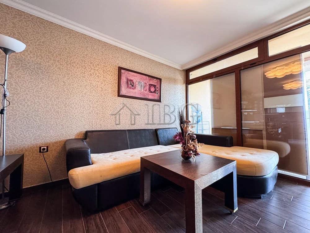 Spacious 1-bedroom apartment with sea views in Sveti Vlas, perfect for seaside living or investment.