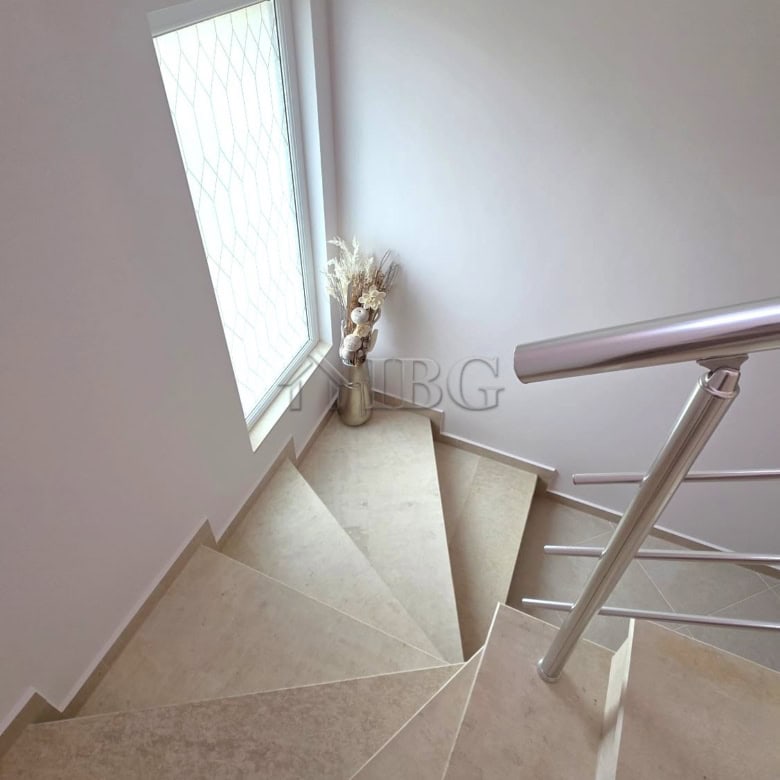 Elegant staircase in a luxury villa at Victoria Hill, Pomorie.