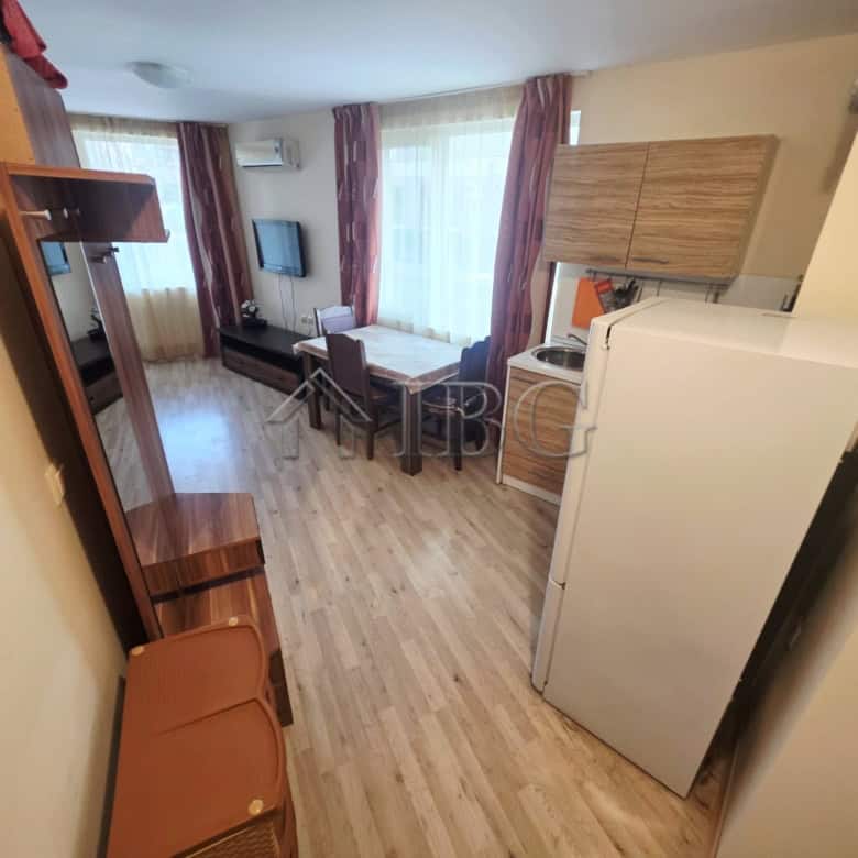 Studio with direct exit to the pool in Amadeus 19, Sunny Beach.