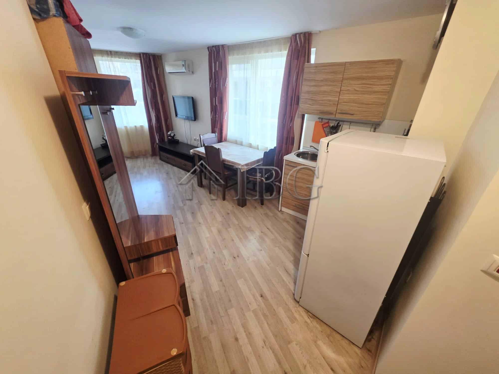 Studio with direct exit to the pool in Amadeus 19, Sunny Beach.