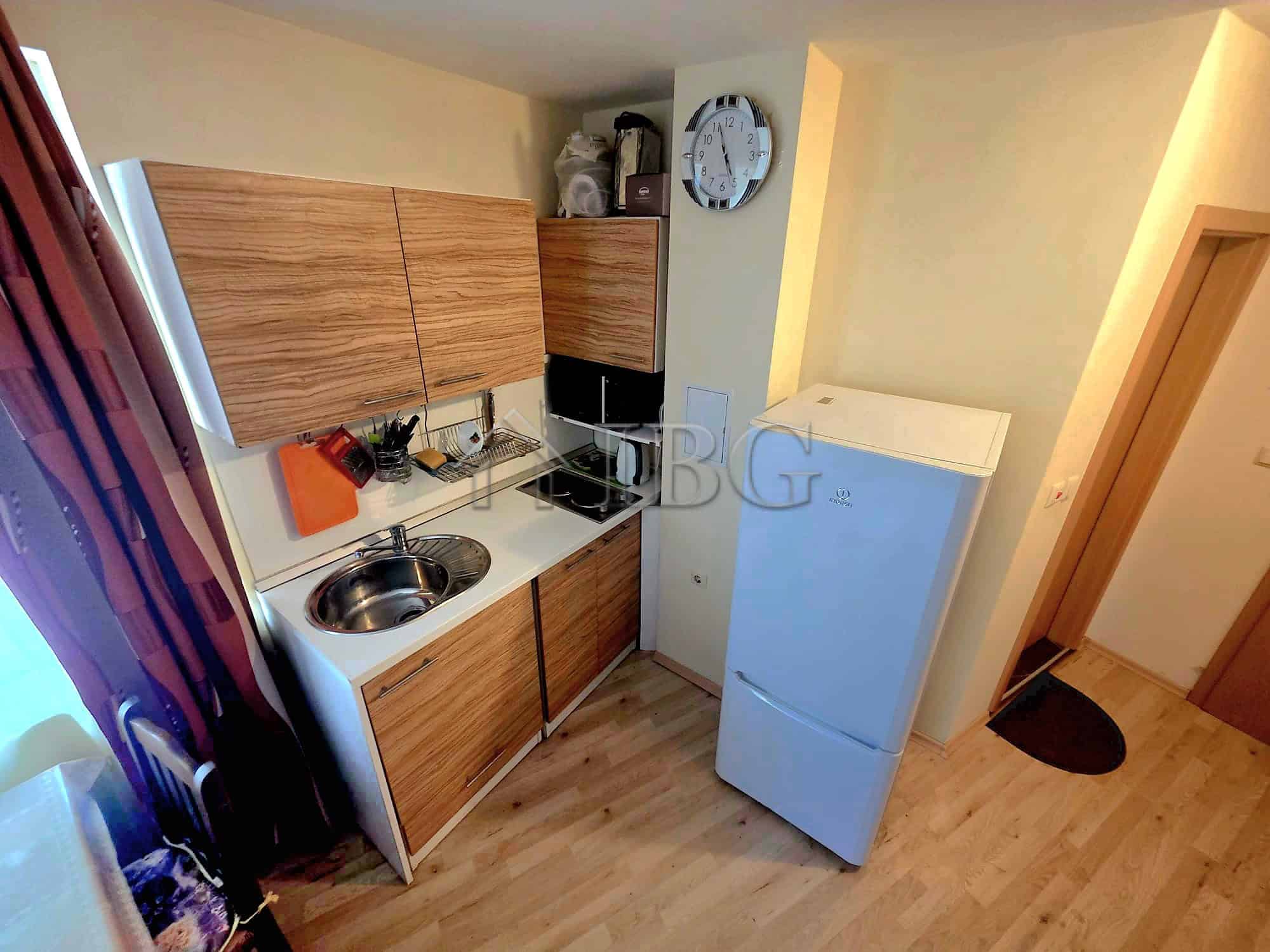 Studio with direct exit to the pool in Amadeus 19, Sunny Beach.