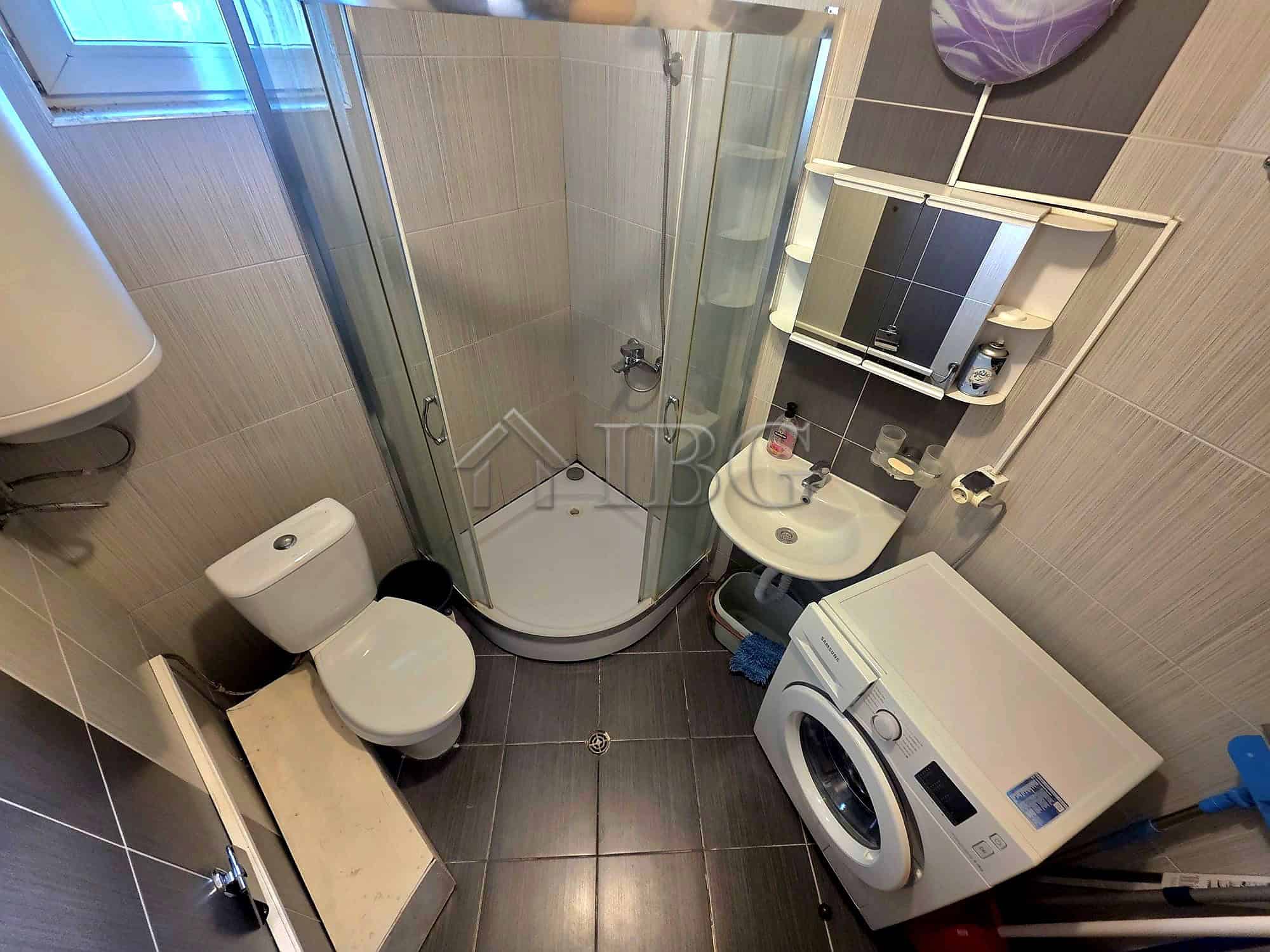 Bright studio with direct exit to the pool in Amadeus 19, Sunny Beach.