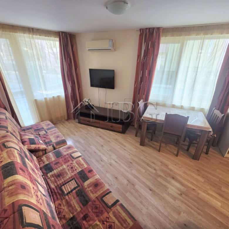 Studio with direct exit to the pool in Amadeus 19, Sunny Beach, Bulgaria.