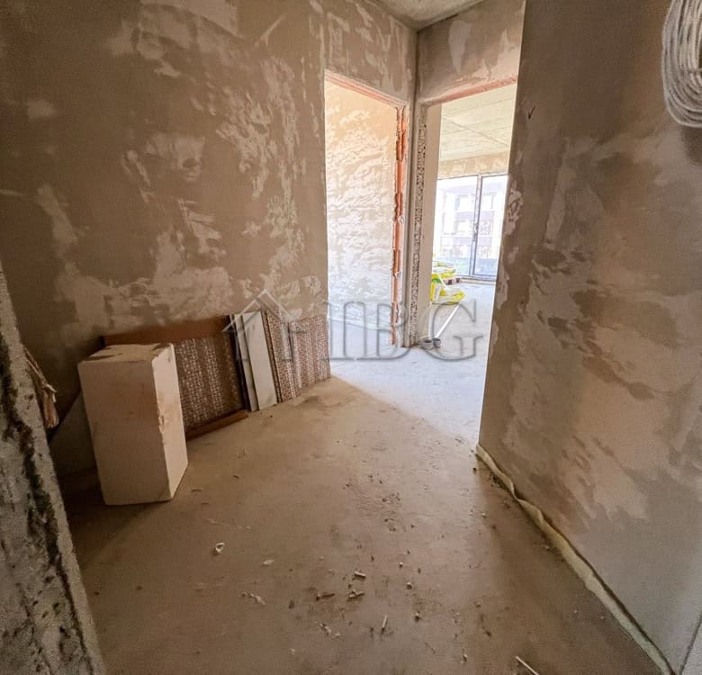 Apartment with scenic lake view in Pomorie under construction.