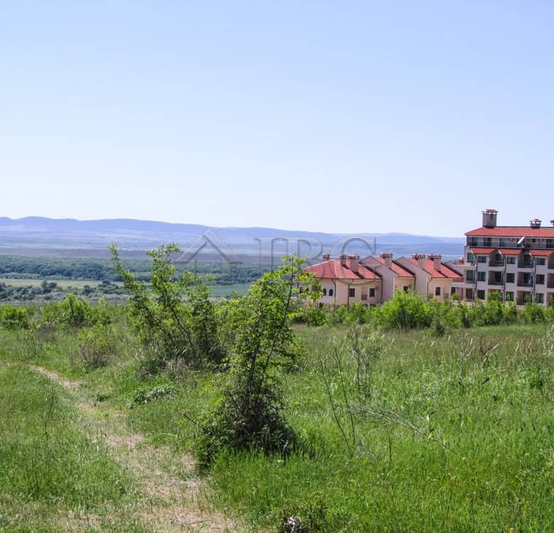 Sunny Beach area plot for sale with scenic views and development potential.