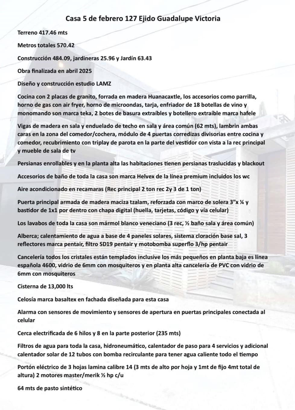 Casa en venta en Guadalupe Victoria, con 4 habitaciones y 2 baños completos. Construcción moderna y.