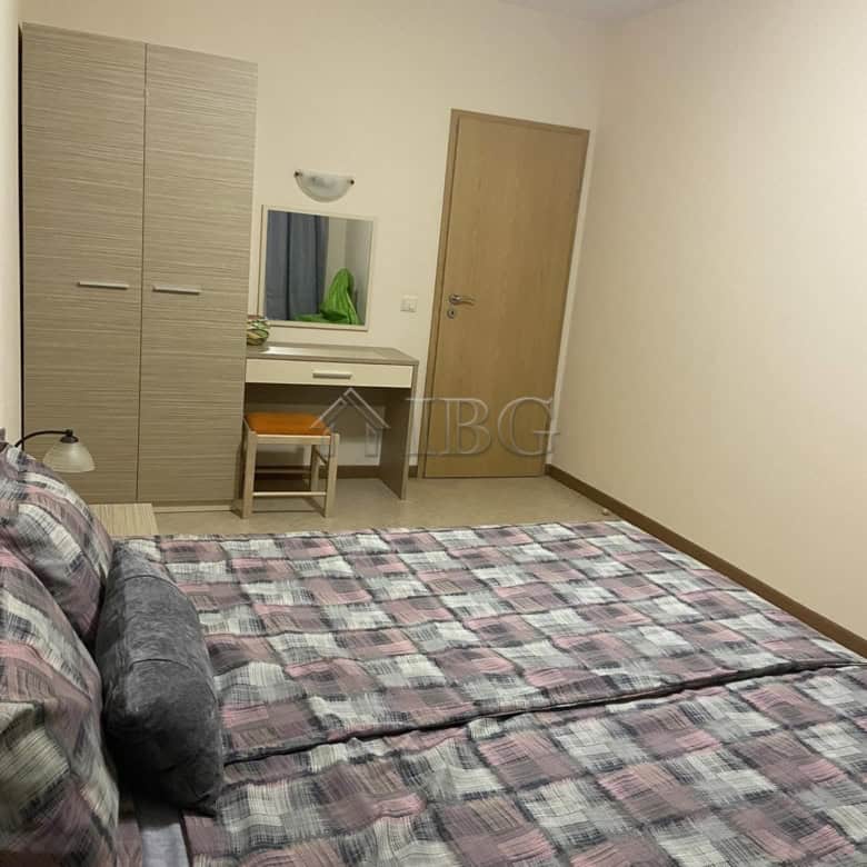 Furnished one-bedroom apartment with modern decor in Royal Sun, Sunny Beach, ideal for investment or.