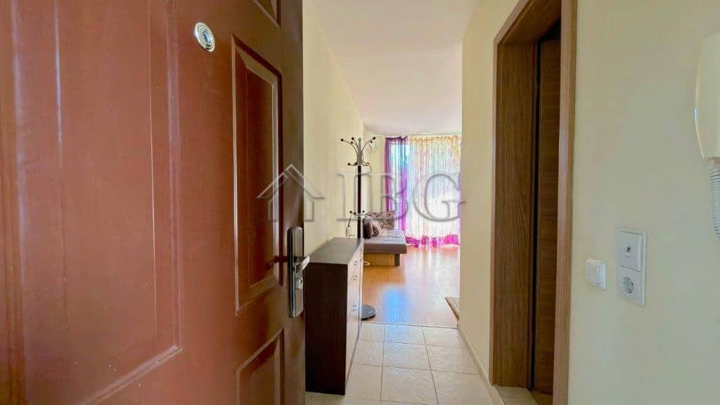 Cozy studio apartment with pool view at Orchid Fort Club, Sunny Beach.