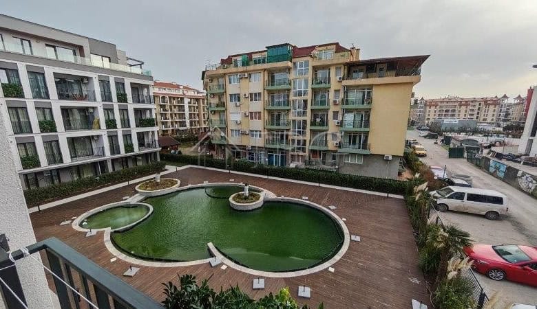Bright two-bedroom apartment in Emilia Romana Boutique Complex, Sunny Beach, Bulgaria.