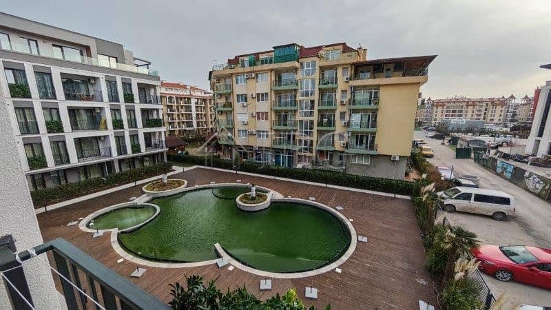 Bright two-bedroom apartment in Emilia Romana Boutique Complex, Sunny Beach, Bulgaria.