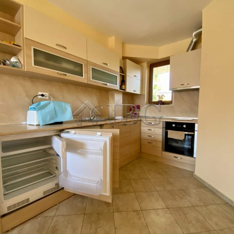 Bright one-bedroom apartment featuring a pool view in Chateau Del Mar, Sunny Beach. Perfect for rela.