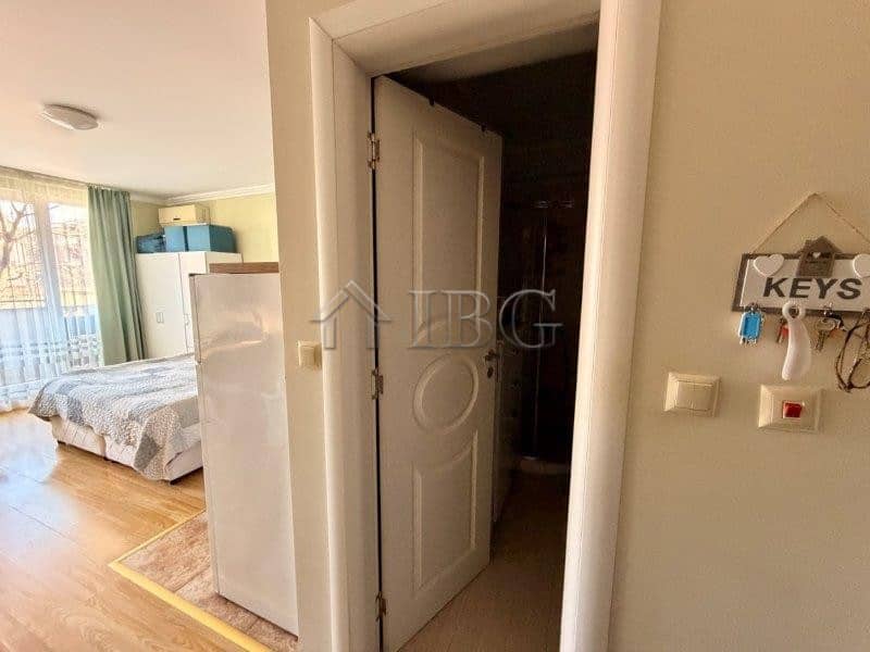 Bright studio with balcony at Melia Resort, Nessebar, just 5 minutes from the beach. Perfect for rel.