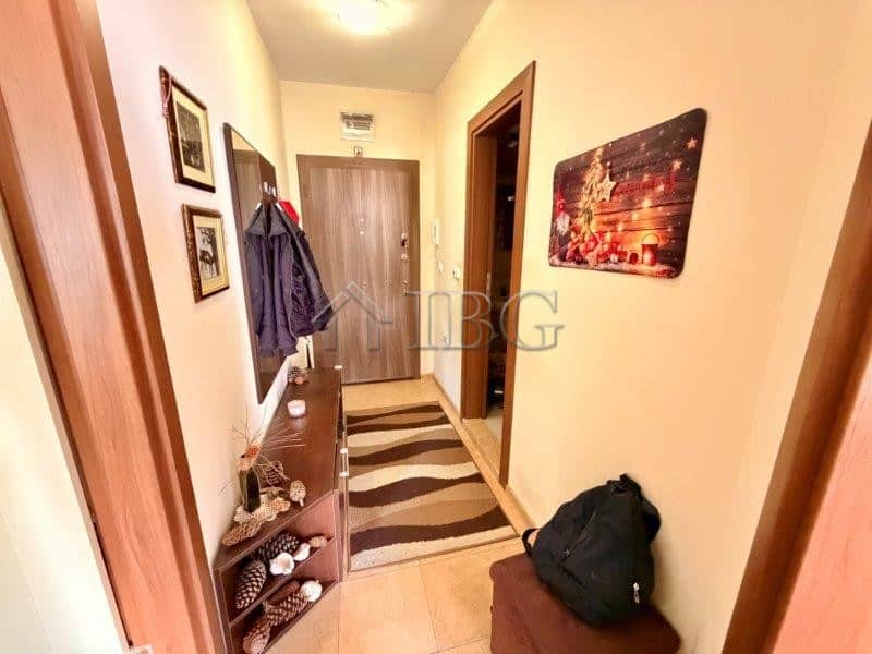 Comfortable one-bedroom apartment in Viola 2, Nessebar, with no maintenance fee. Perfect for easy li.