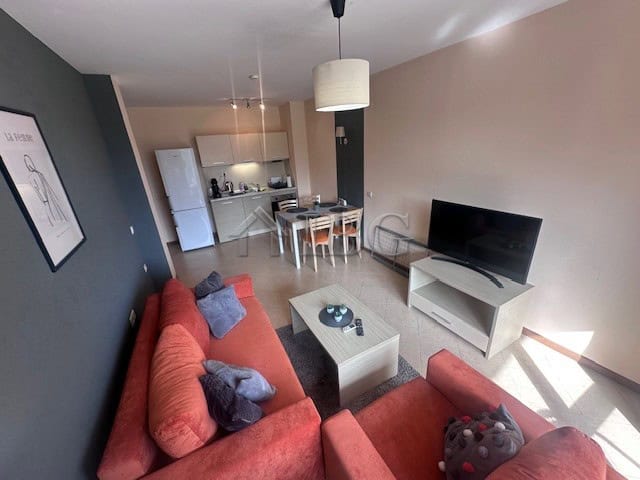 Furnished one-bedroom apartment with modern decor in Royal Sun, Sunny Beach, perfect for comfortable.