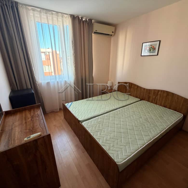 Bright 2+1 apartment with sea view in Sunny Beach, Bulgaria.