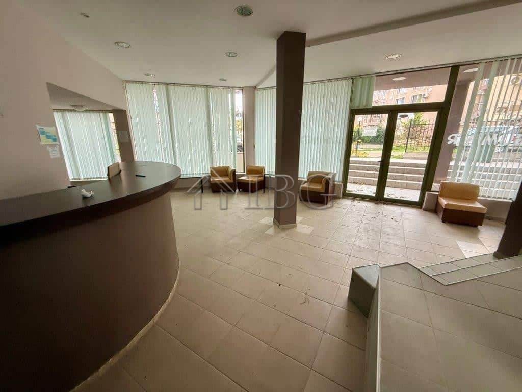 Bright interior of a spacious apartment or office in Ravda near LIDL and the beach.
