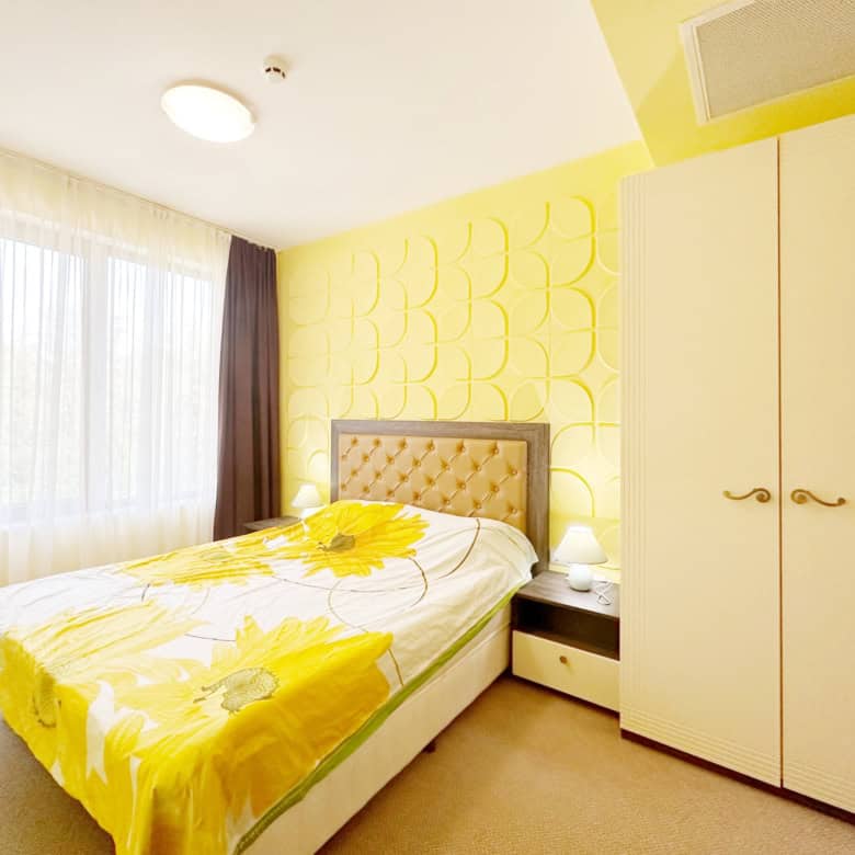 Bright 2-bedroom apartment in Peter House Complex, Sunny Beach, Bulgaria.