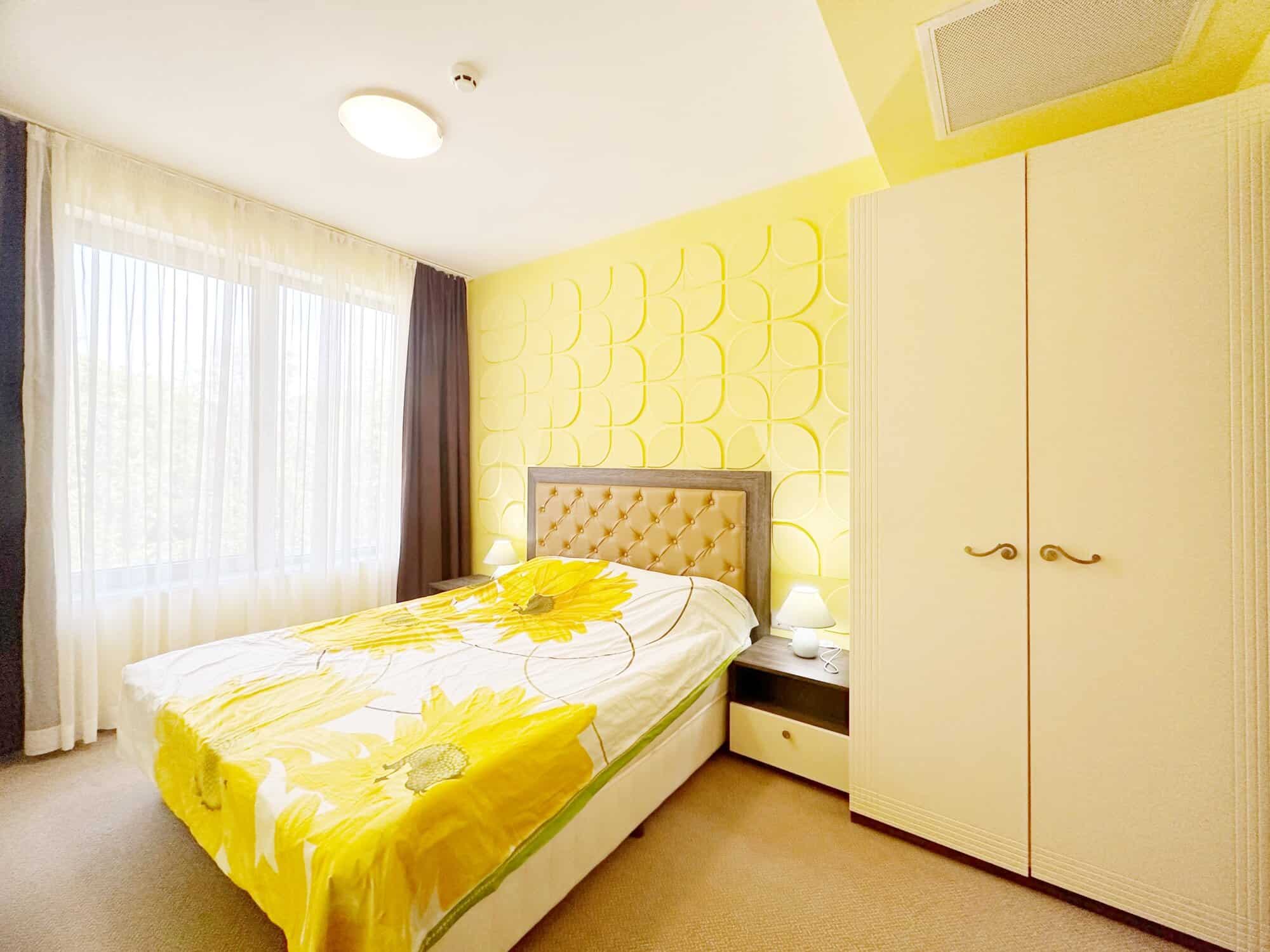 Bright 2-bedroom apartment in Peter House Complex, Sunny Beach, Bulgaria.