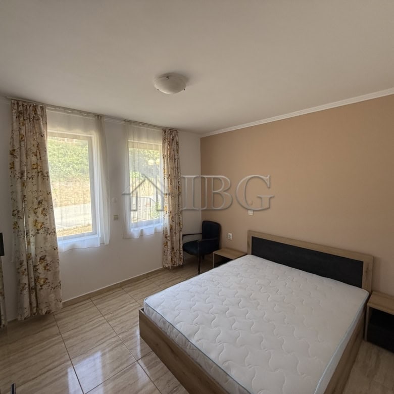 Spacious 2-bedroom apartment in Vodenitsata Complex, Sveti Vlas, with modern furnishings and scenic.