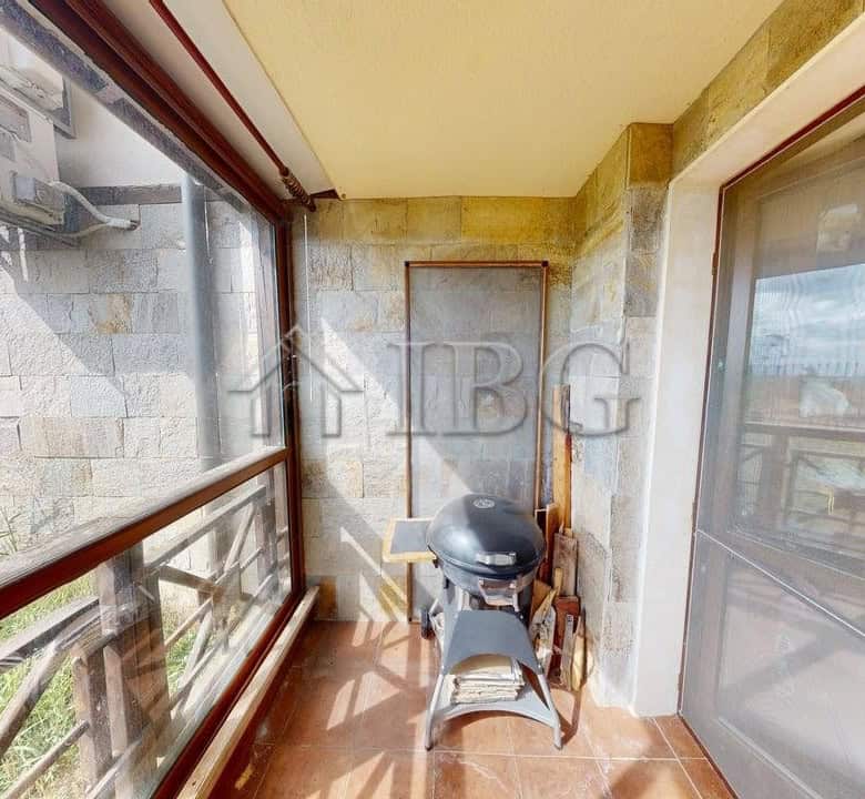 Spacious balcony of a two-story maisonette in Imperial Heights, Kosharitsa, offering outdoor space a.