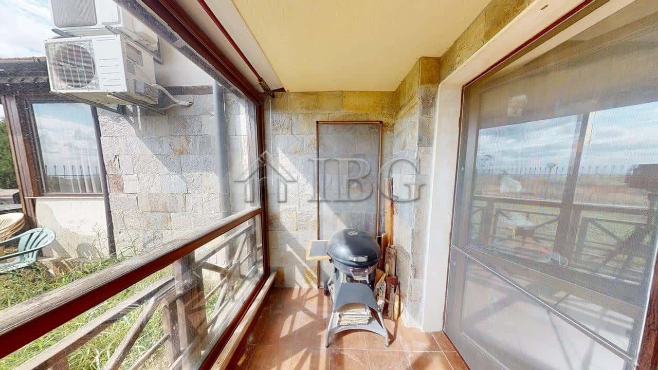 Spacious balcony of a two-story maisonette in Imperial Heights, Kosharitsa, offering outdoor space a.