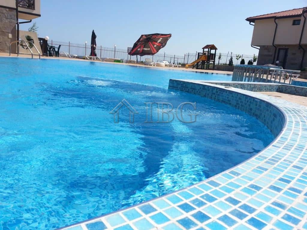 Pool at Imperial Heights Complex, Kosharitsa, Bulgaria.