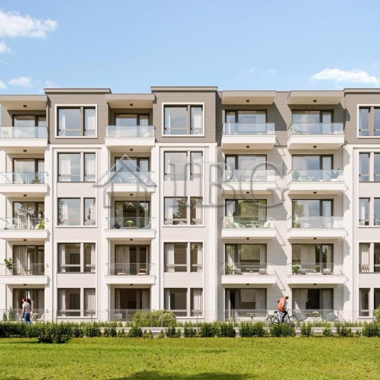New residential apartment building in Ravda with spacious balconies and modern design.
