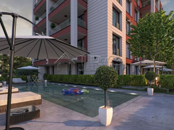 Bright 1-bedroom apartment with garden and pool in Sunny View Central, Block 7. Ideal for comfortabl.