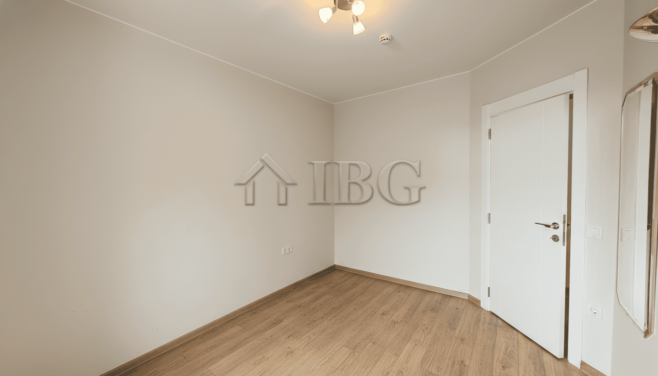 Bright interior of a two-bedroom apartment in Emilia Romana Boutique Complex, Sunny Beach, Bulgaria.