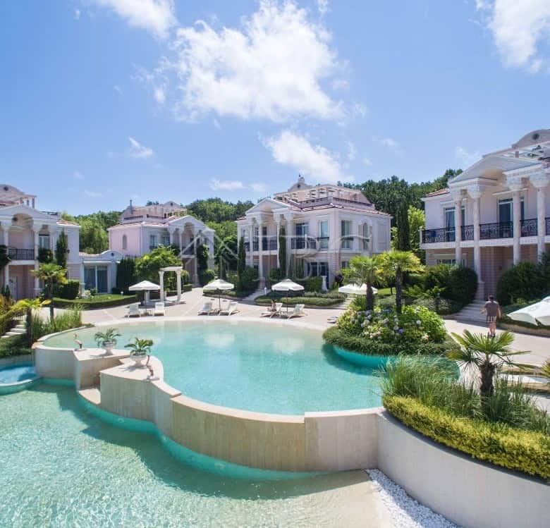 Luxury villas with private pools at Olympia Complex, Sozopol, offering stunning sea views and modern.