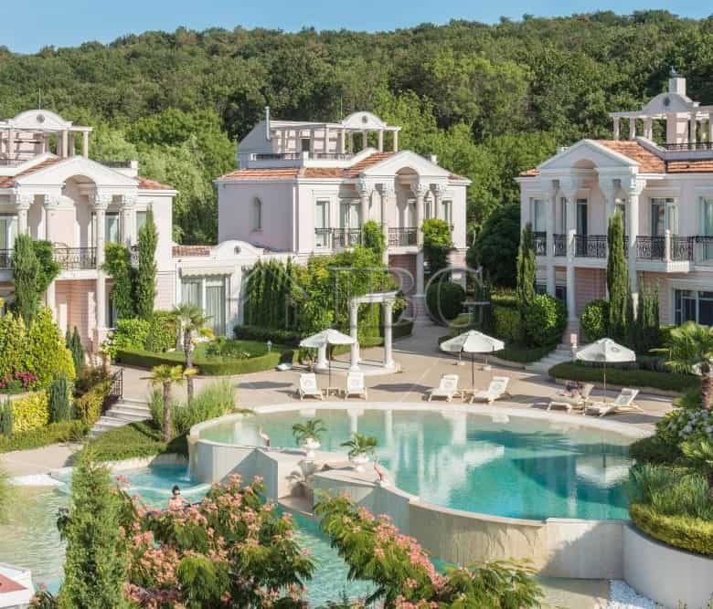 Luxury villas in Olympia Complex, Sozopol with private pools and lush gardens. Perfect for a luxurio.