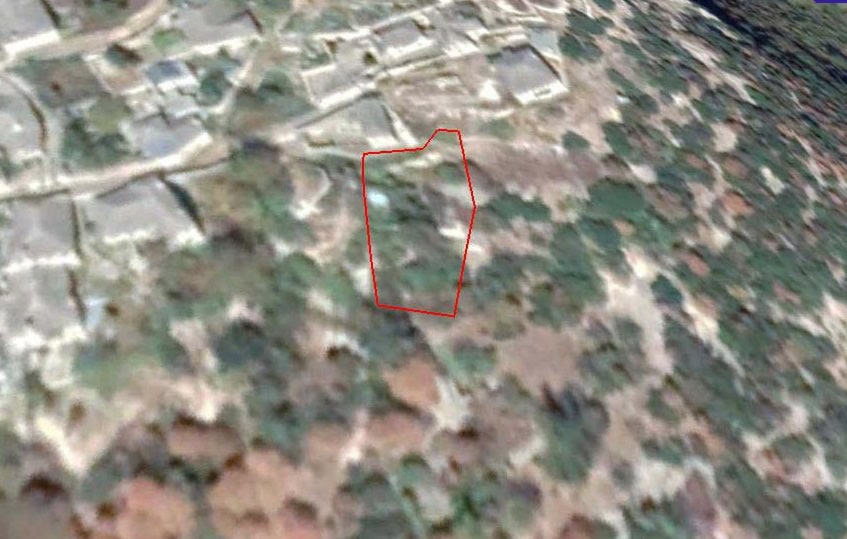 Land plot for sale in Vitsa Zagori Greece with scenic natural surroundings.