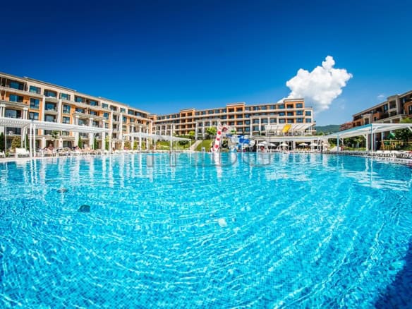 Apartment (1+1) with pool view at Premier Fort Beach, Sveti Vlas, Bulgaria.