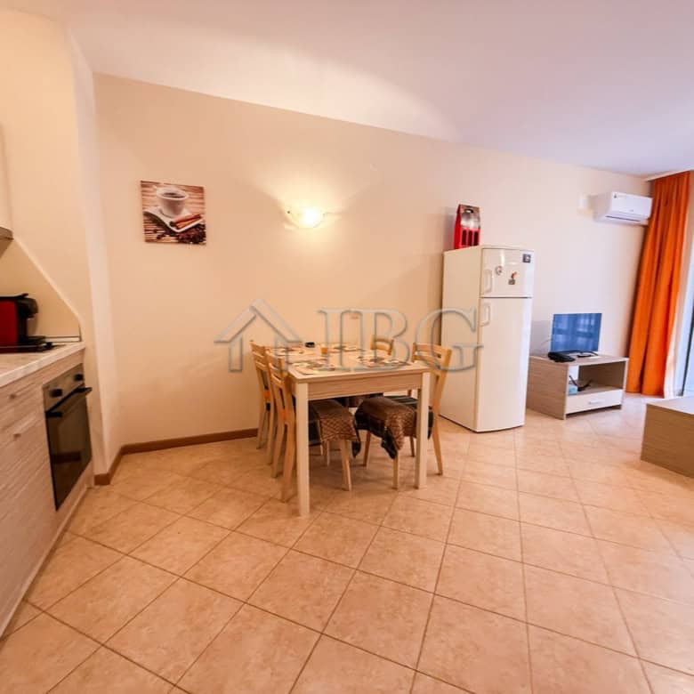 Bright one-bedroom apartment in Royal Sun complex, Sunny Beach, perfect for holidays or investment.