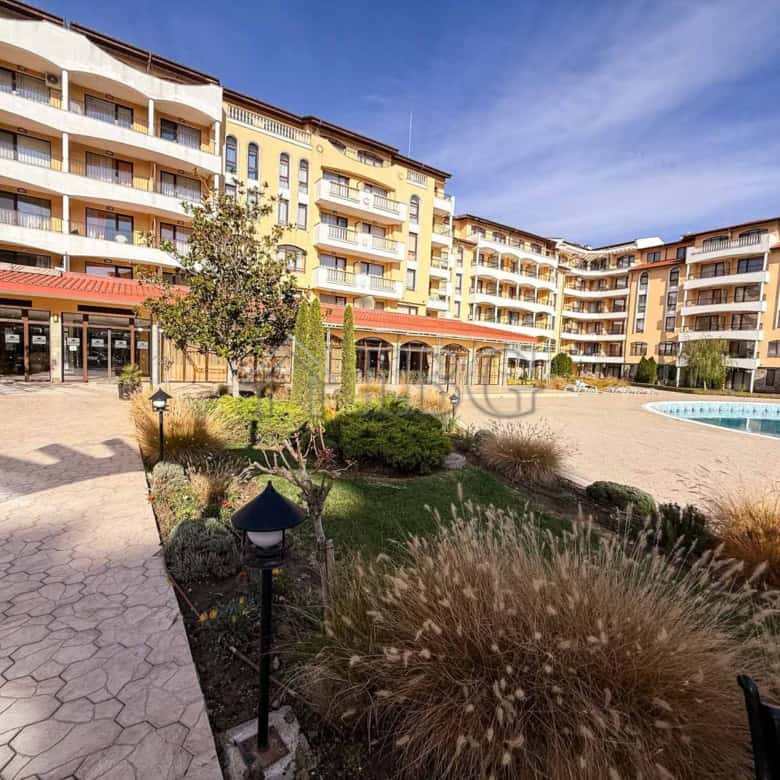 Modern apartment with 2 bedrooms and 2 bathrooms in Sunny Beach, part of the Royal Sun Complex.