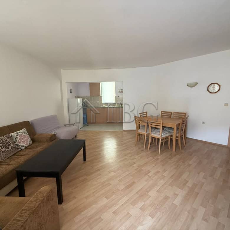 Bright 2-bedroom apartment with three balconies in Sands Complex, Sunny Beach. Modern living space w.