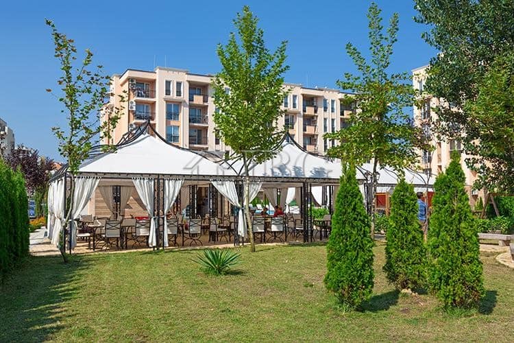 Bright 2-bedroom apartment with sea views in Sunny Beach, perfect for relaxing holidays.