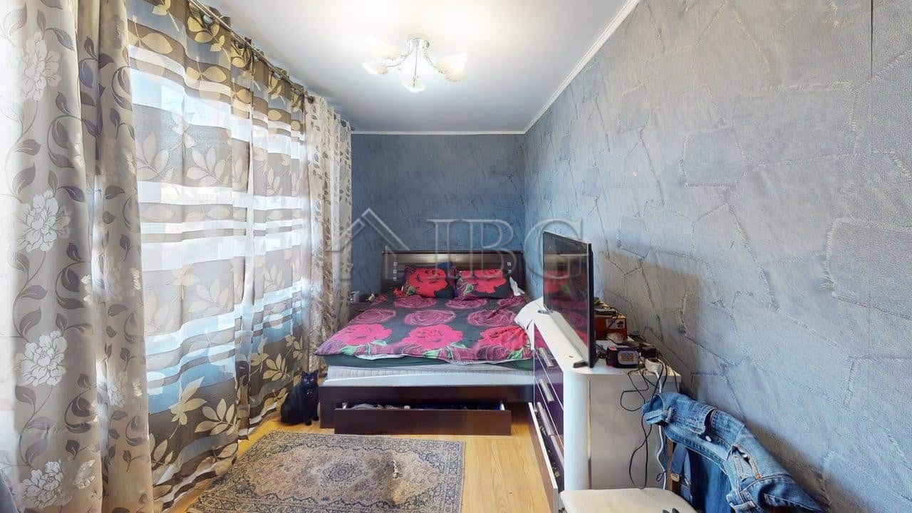 Interior view of a two-bedroom apartment in Sunny House Complex, Kosharitsa.
