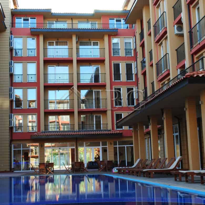 Modern 1-bedroom apartment with garden view at Sunny View Central, Block 7.