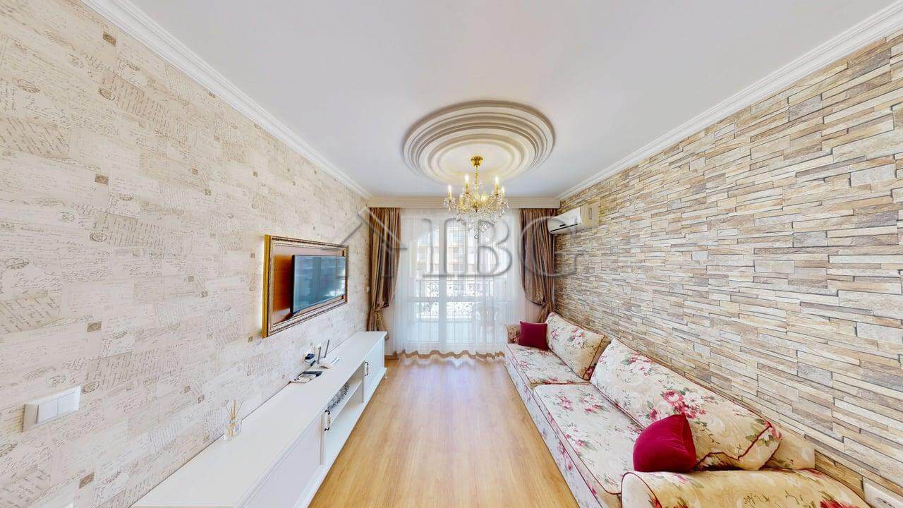 Bright one-bedroom apartment with modern decor in Sunny Beach.