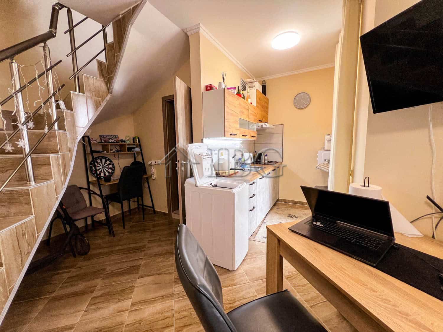 Bright 1-bedroom apartment with pool view in Sunny Beach, perfect for relaxing holidays. Modern inte.