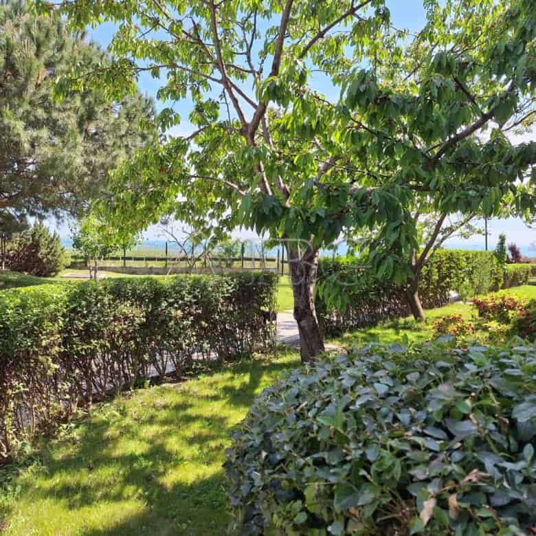 Spacious apartment with veranda offering park and sea views in Marina Cape, Aheloy beachfront comple.