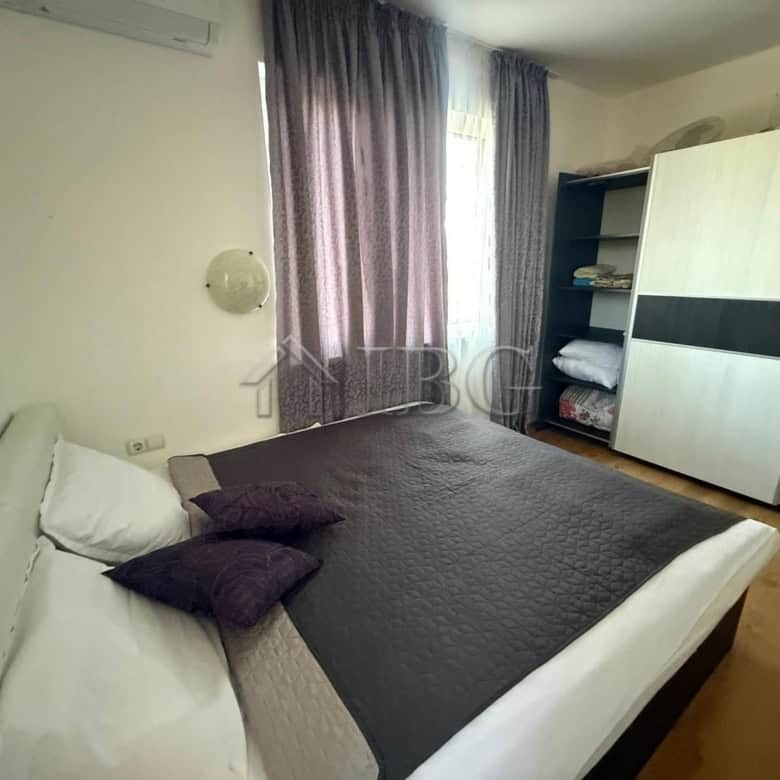 Furnished 1-bedroom apartment with modern decor in Sea Diamond, Sunny Beach, perfect for comfortable.