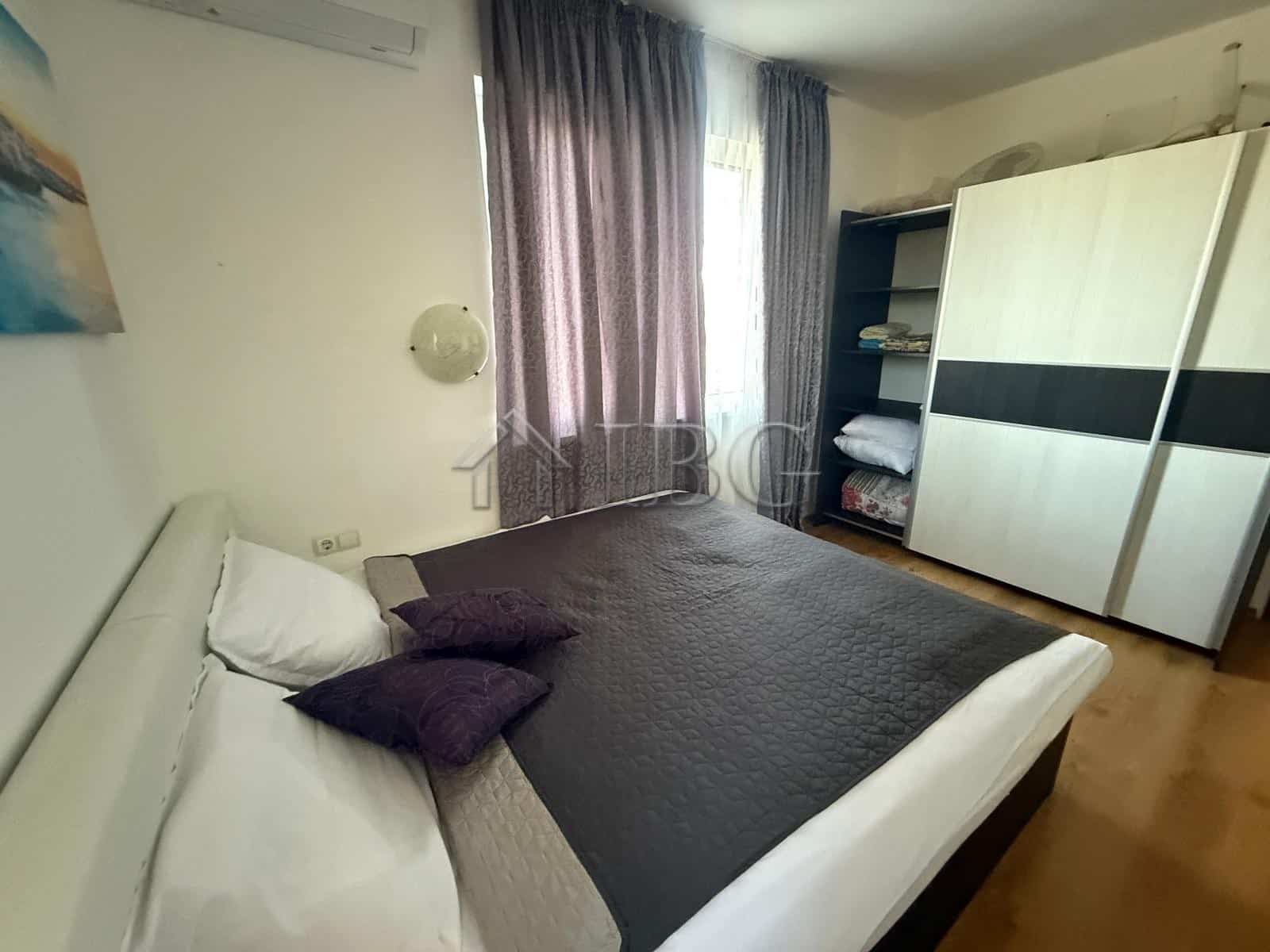Furnished 1-bedroom apartment with modern decor in Sea Diamond, Sunny Beach, perfect for comfortable.