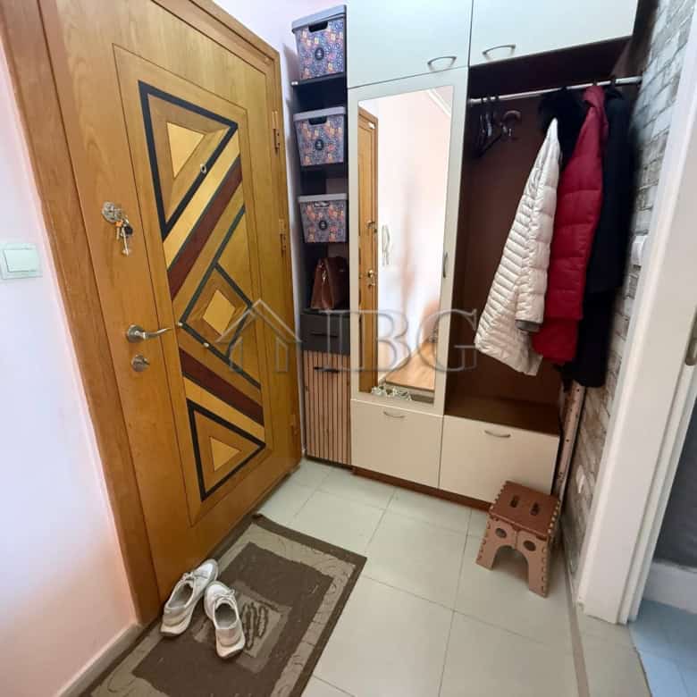 Bright studio apartment with balcony in Sun City 1, Sunny Beach.