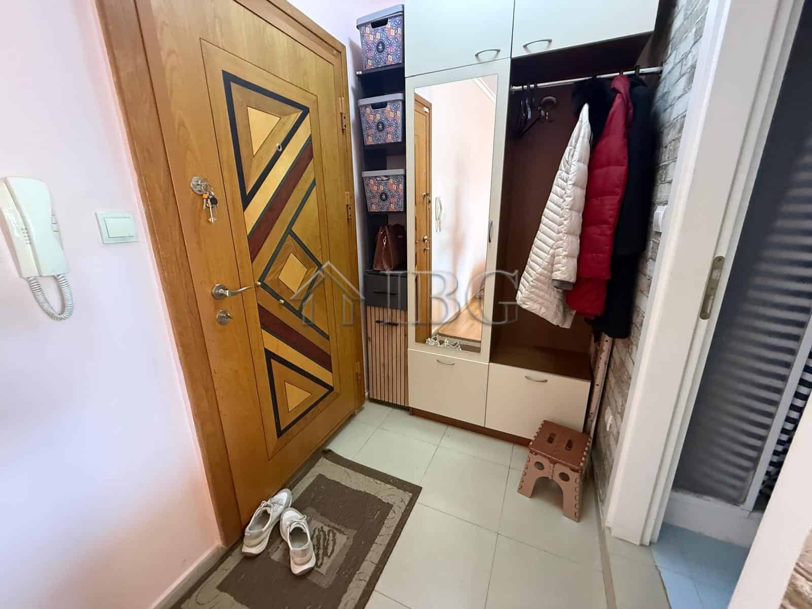 Bright studio apartment with balcony in Sun City 1, Sunny Beach.