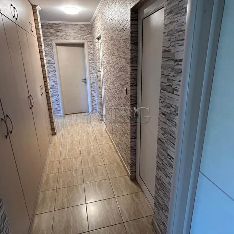 Interior hallway of a renovated 3-bedroom house just 5 km from the sea in Kamenar, Pomorie.