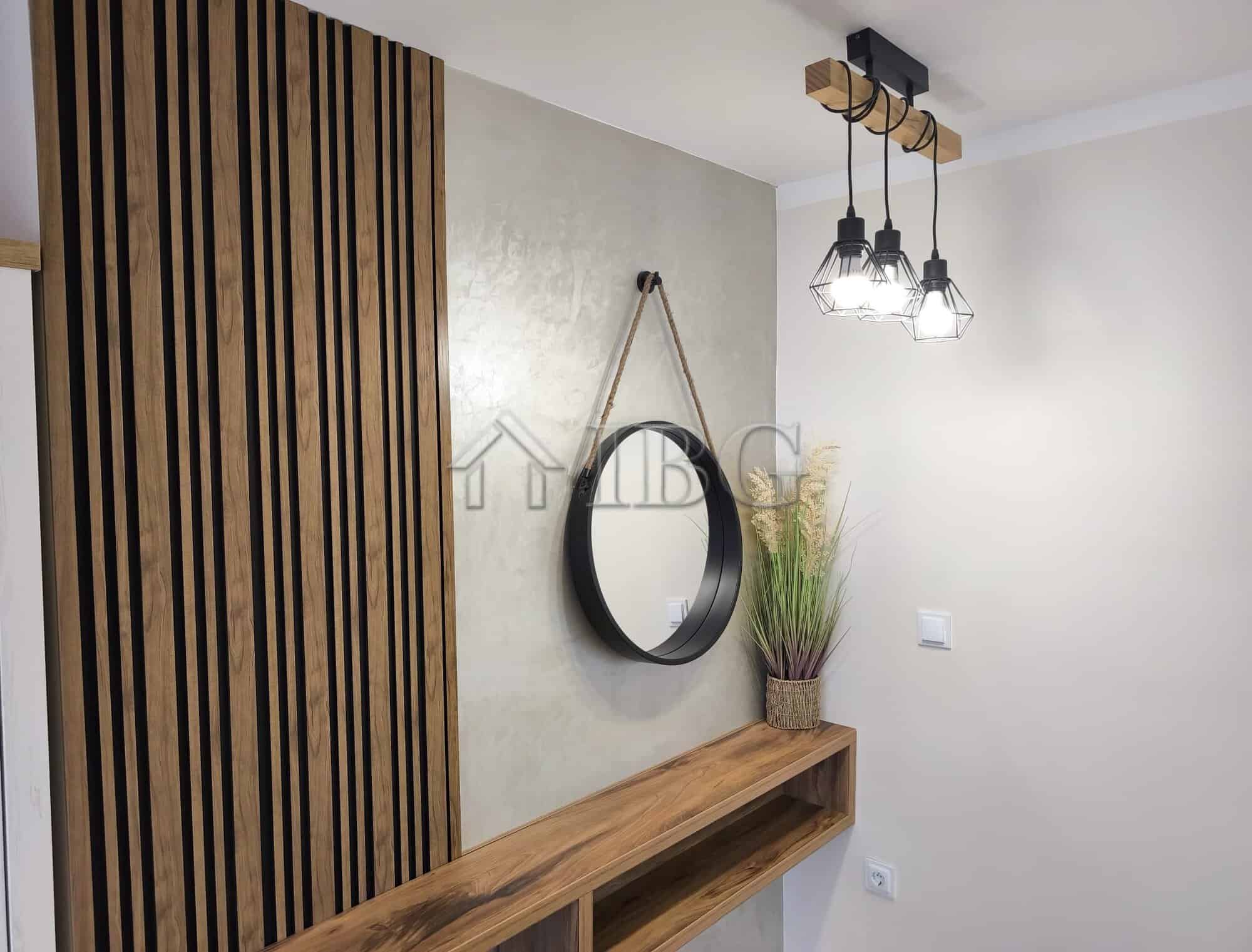 Bright modern studio with balcony and sea view in Sveti Vlas, featuring stylish decor and contempora.