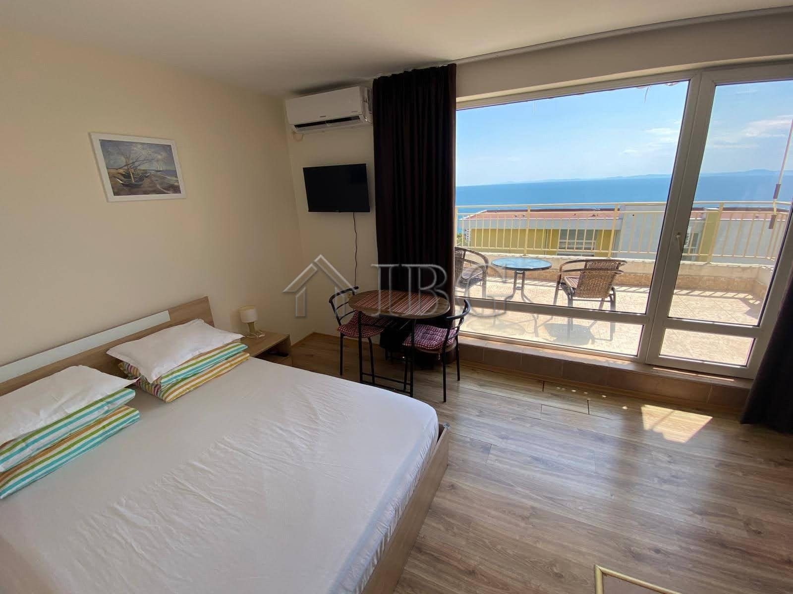 Sea View Studio at Crown Fort Club Modern studio with sea view balcony at Crown Fort Club, Grand Resort Fortnoks.