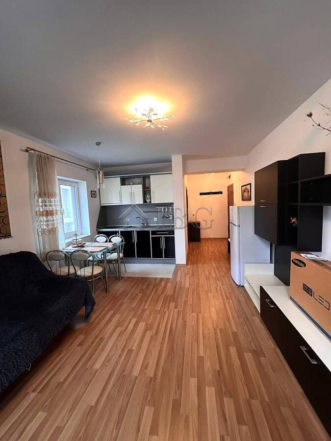 Bright studio with balcony in Sveti Vlas, perfect for comfortable living or investment. Modern inter.